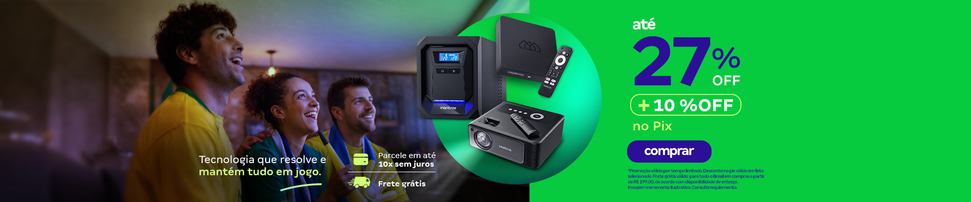 Tecnologia que mantém tudo em jogo