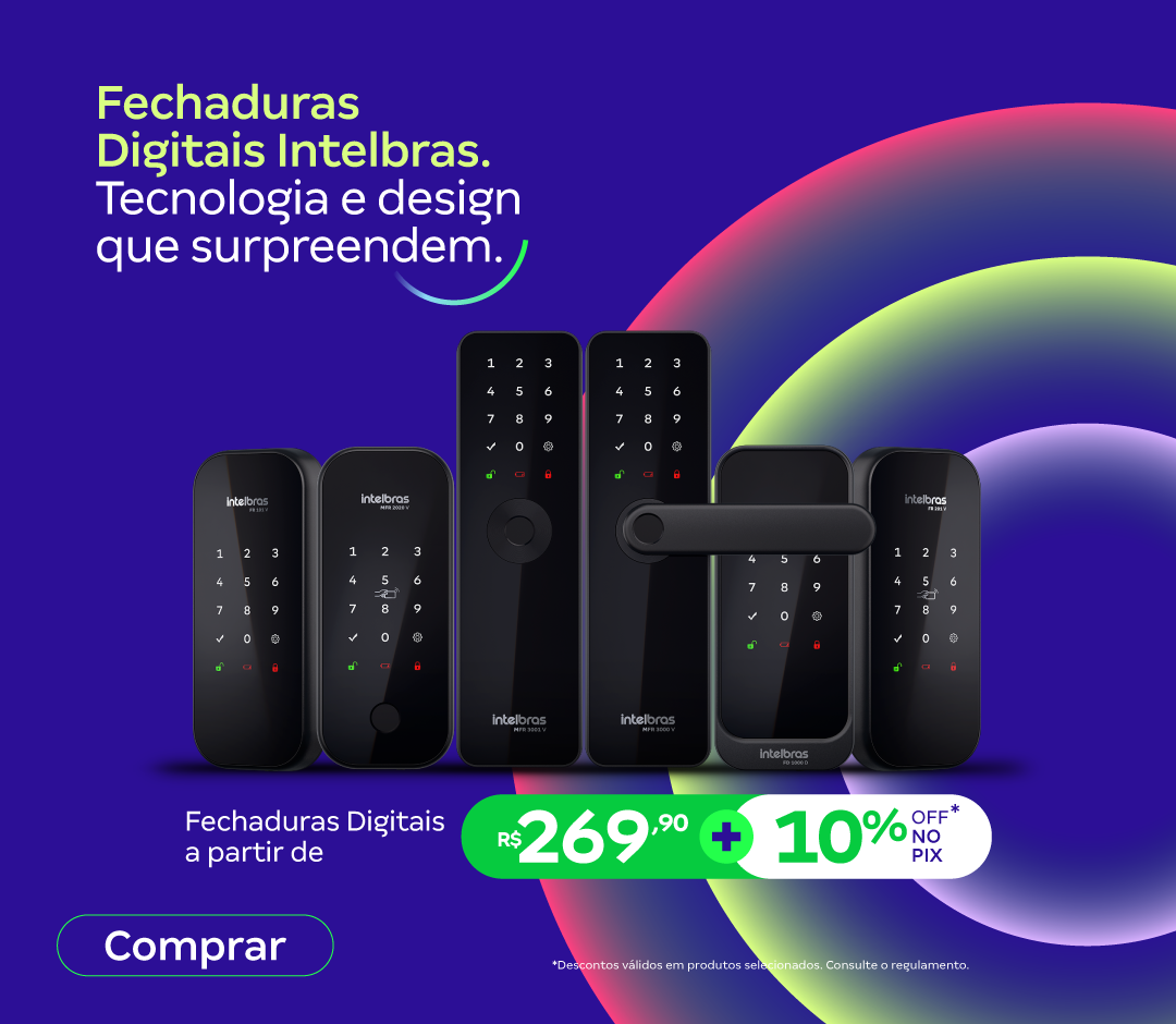 Fechaduras Digitais e Inteligentes Intelbras
